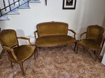 salottino stile Luigi Filippo