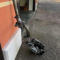 Piantone vespa px freno a disco