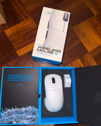 Lamzu Thorn V2 Mouse da Gaming 8000hz competitivo