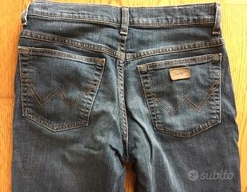 Jeans Wrangler vintage 90s pantaloni denim uomo