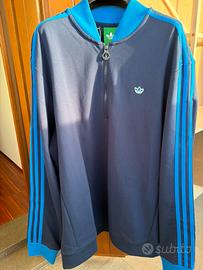 Felpa Adidas Originals 3-Stripes 1/4 zip
