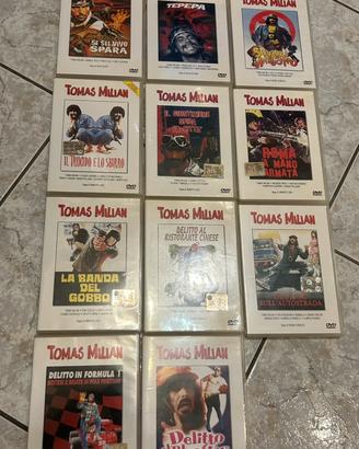Lotto 11 DVD Tomas Milian-polizieschi