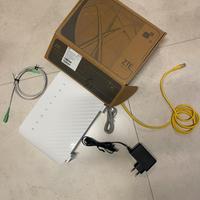Modem router Fibra ZTE - ZXHN H6645P con Wan/Lan
