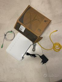 Modem router Fibra ZTE - ZXHN H6645P con Wan/Lan