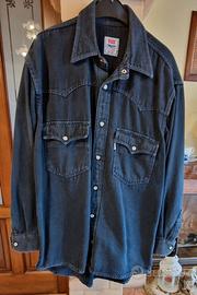 Camicia jeans nera Levi's 