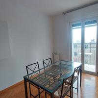 Tavolo vetro nero anticato e 4 sedie