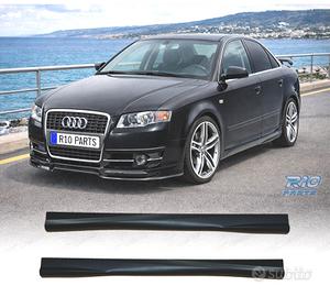 MINIGONNE LATERALI AUDI A4 B7 04-07 LOOK TURBO