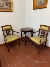 Salottino Antico Stile Barocco Veneziano