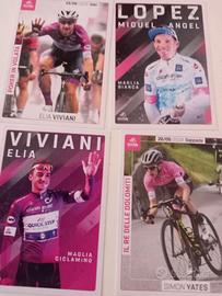 4 figurine Panini Giro d'Italia