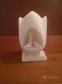 presepe Natività in alabastro 