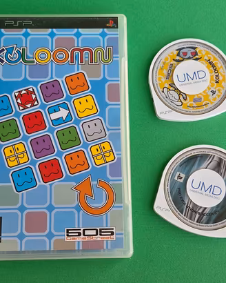 Giochi PSP Kooloomn Completo + PES 5 UMD