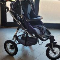 Passeggino trekking ammortizzato