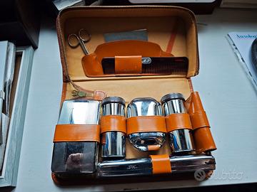 set da barba ecc  anni 60 vintage rasoio GILETTE