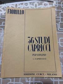 36 studi capricci per violino Fiorillo