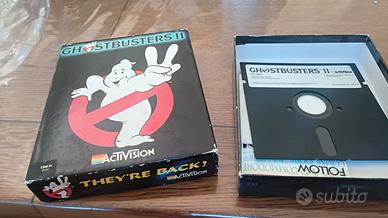 Gioco Ghostbusters commodore 64 floppy disk
