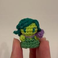 Mini amigurumi Disgusto - Inside Out