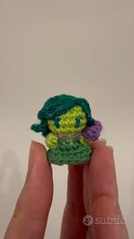 Mini amigurumi Disgusto - Inside Out