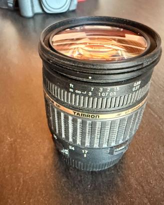 Tamron SP 17–50 mm f/2.8 VC – Canon APS-C – uso so