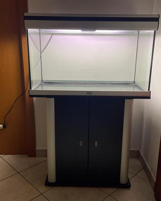 Acquario 120L completo di mobile e accessori