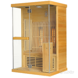 SAUNA INFRAROSSI 2 POSTI facilissima da montare
