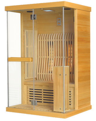 SAUNA INFRAROSSI 2 POSTI facilissima da montare