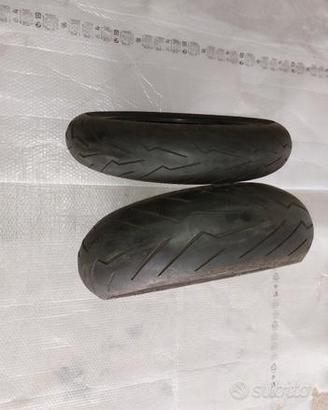 coppia gomme pirelli diablo rosso 3 120 180