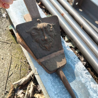 Soffiatore in rame vintage per accendere fuoco