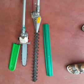 Decespugliatore con accessori