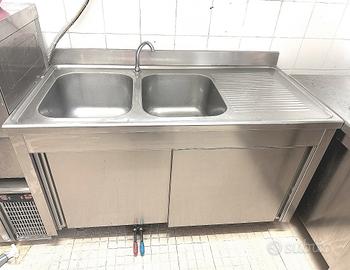 lavello professionale 140 L x 70 P x 84 H 