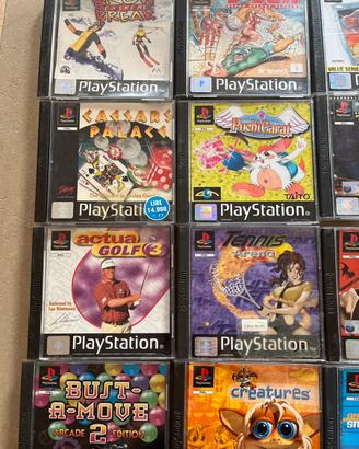 Giochi assortiti Play Station 1 e 2
