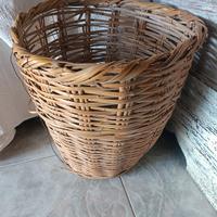 cesta vintage 1970 vimini