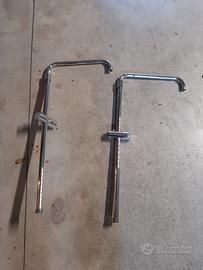Coppia aste doccia