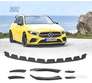 SPOILER LIP ANTERIORE + SPLITTER PER MERCEDES CLAS