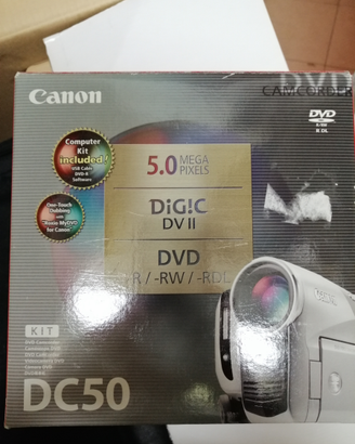 Videocamera minidvd Canon DC50