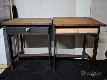 Due Scrittoi in legno