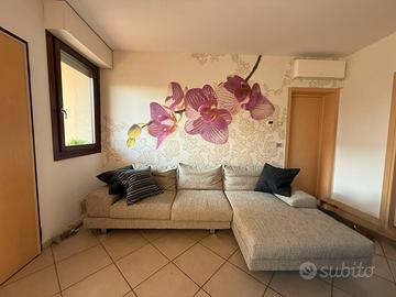 Divano Dondi Salotti grigio in tessuto -