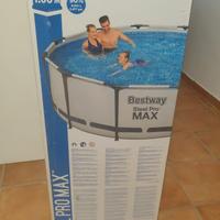 Piscina bestway steel pro max