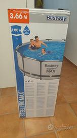 Piscina bestway steel pro max