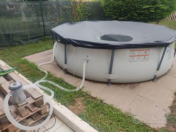 piscina tubolare fuori terra Bestway 