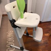 Seggiolone Slex con schienale e poggiapiedi