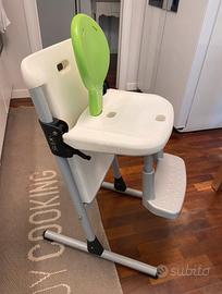 Seggiolone Slex con schienale e poggiapiedi