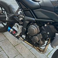 scarico completo per  tiger sport 660