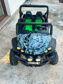 Macchinina elettrica per bambini jeep 4x4 24v