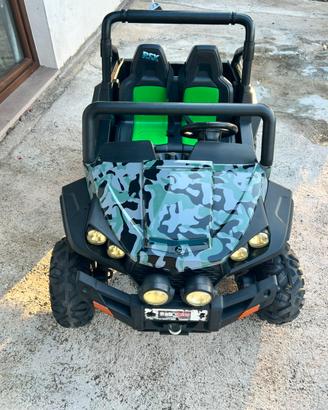 Macchinina elettrica per bambini jeep 4x4 24v