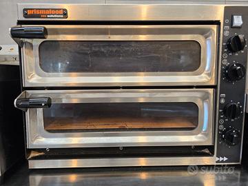 Forno pizza panini hamburger + freezer a colonna