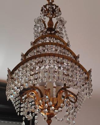 Lampadario Vintage a Mongolfiera stile impero .