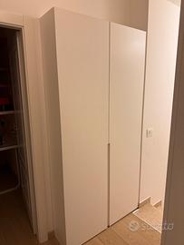 Scarpiere laccate bianche in legno