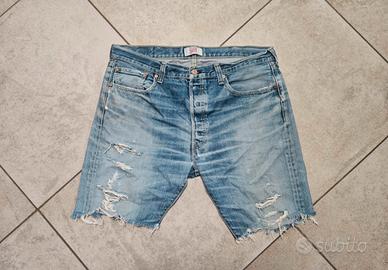 Levis levi's 501 w38 52 ITA XL pantaloncino jeans