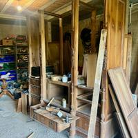 Armadio d'epoca da restaurare