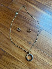 Collana e orecchini